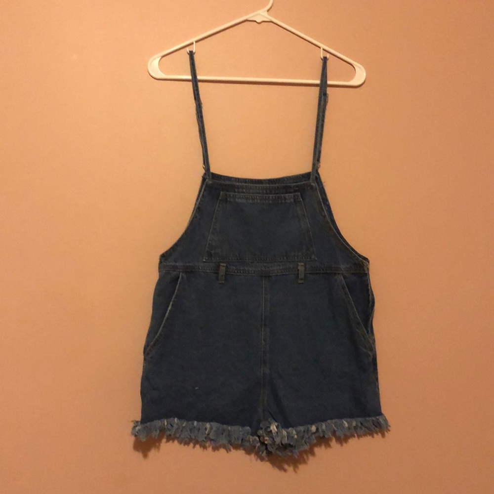 overall shorts